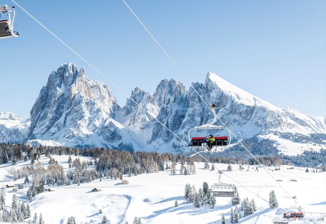 Skiing and winter holidays in the Dolomites