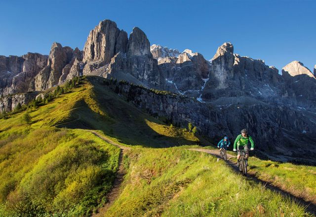 Active summer escape in the Dolomites