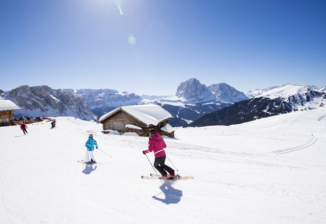 Affrontate la pista da sci più lunga dell'Alto Adige